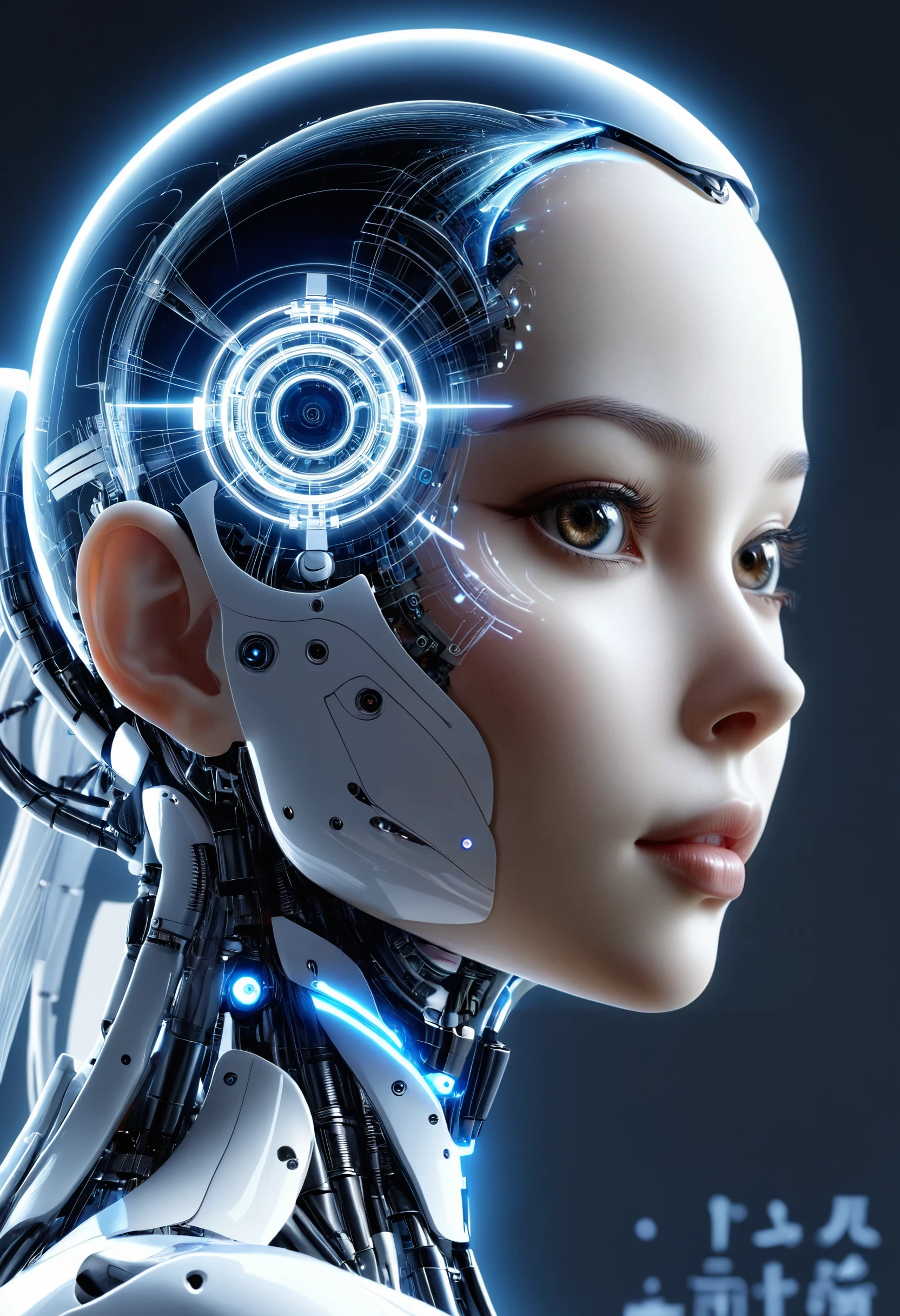 dvr-wwyt, a woman, an evil humanoid robot future AI waifu, double exposure <lora:dvr-wwyt:0.8>