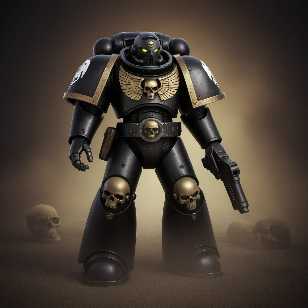 Space Marine - Warhammer 40K - SDXL