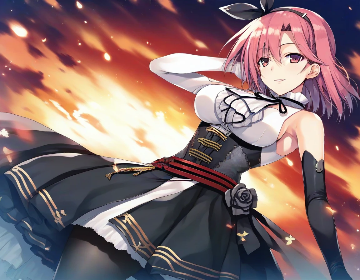<lora:black_prince_XL_pony_v1:1>1girl, black prince \(azur lane\), casual,asymmetrical gloves,black pantyhose, elbow gloves, corset,sleeveless shirt, white gloves, black gloves, standing,, score_9, score_8_up, score_7_up, BREAK source_anime, rating_explicit, best quality, masterpiece, uncensored,<lora:sdxl2-flat2-512b:-0.5> michiking, misakura nankotsu, tomose shunsaku, atdan, onigirikun,shiokonbu,halcon, hellandheaven