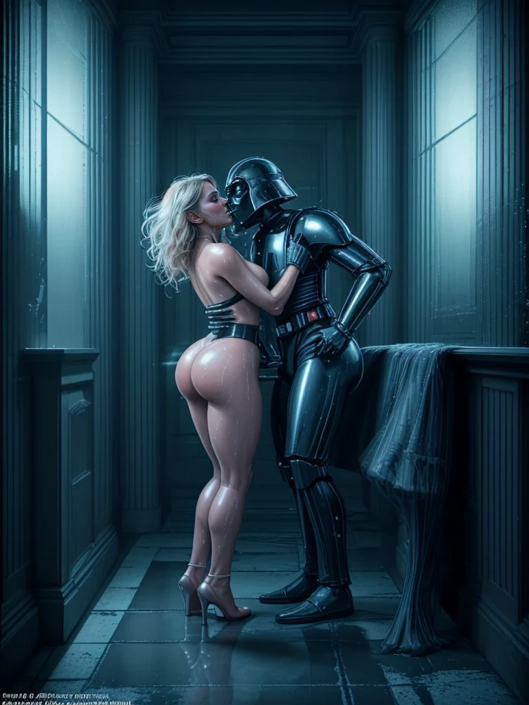 <lora:LCM_LoRA_Weights_SD15:1> best quality, masterpiece, (realistic:1.2), hdr, detailed, (Star Wars: Episode V - The Empire Strikes Back (1980) Themed Party:1.3), 
Angela_Moongarden,Denise_Drake
lesbian orgy, (many girls:1.4), ((mounted dildo) machine), (vaginal object insertion), kissing, female orgasm, female female ejaculation, wet skin, covered in clear dripping cum,
masterpiece, award winning photography, perfect composition, high detail, hyper realistic,dramatic lighting, epic