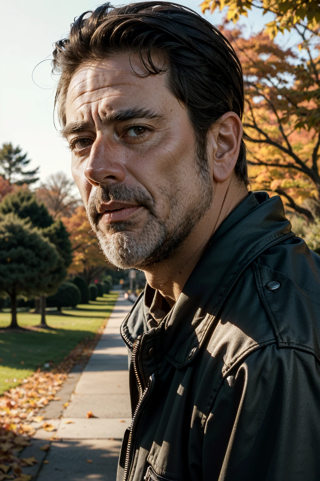 ((ultra detailed, masterpiece, absurdres))
 <lora:WDNegan:0.8>
WDNegan, 1boy, short hair, black hair, brown eyes, Autumn Leaves in a Park