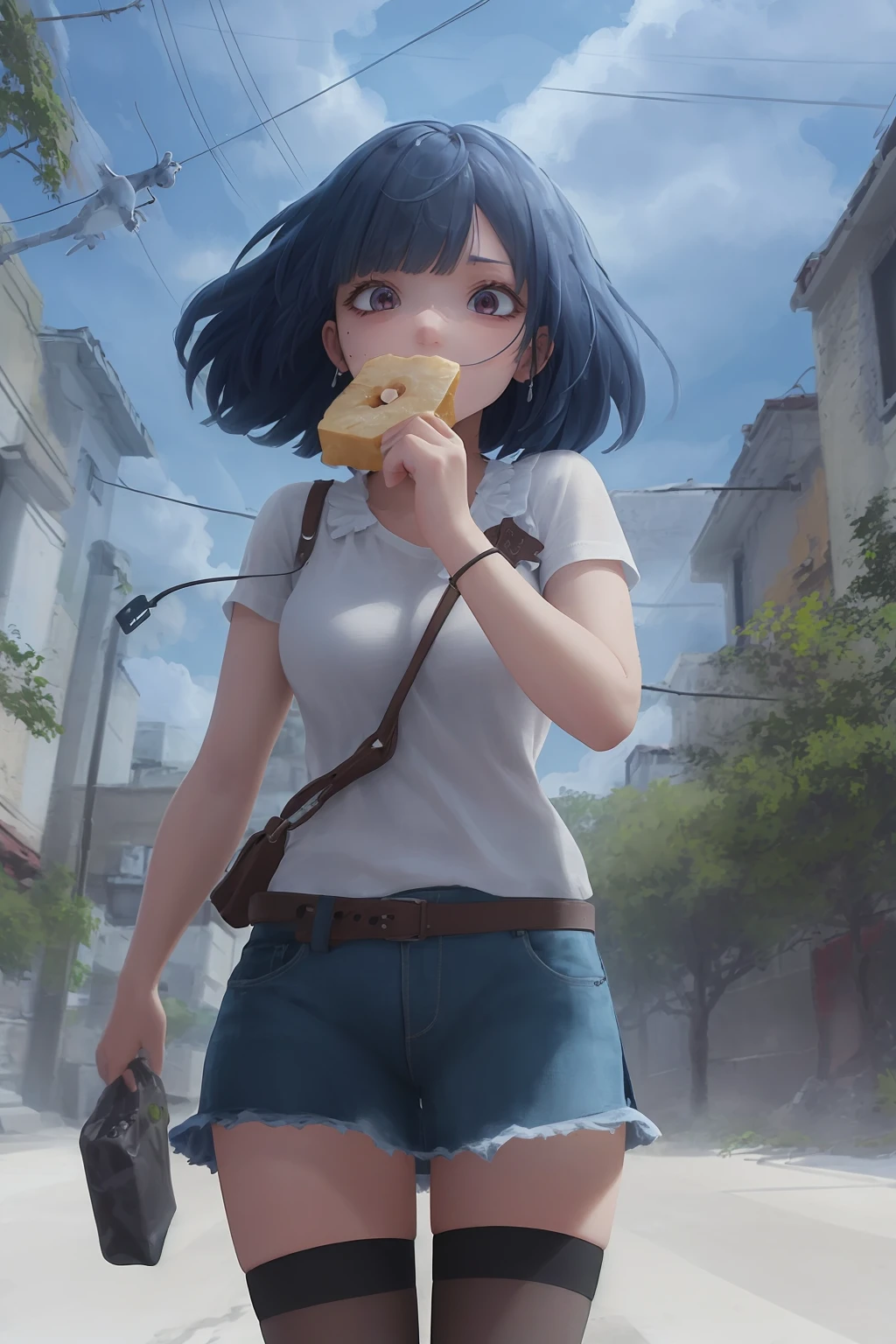((((ultra illustrated style:1.0)))),best quality,best animated,masterpiece,ray tracing, global illumination,running,1girl, solo, outdoors, cowboy shot,
<lora:running-000007:0.9>