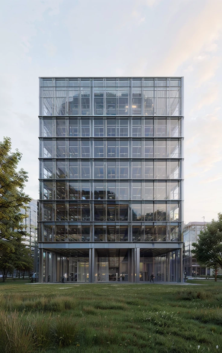 artefactorylab, stainless steel, skeleton, outdoor, building, tree, no humans, day, glass facade, no humans, sky, grass, window,
cinematic_angle,dynamic_angle,building_focus,
((masterpiece)),((best quality:1.1)),(ultra-high resolution:1.1),(realistic:1.1),(8k:1.1),insanely detailed,cinematic,
<lora:Artefactorylab-v240216-000008:0.8>