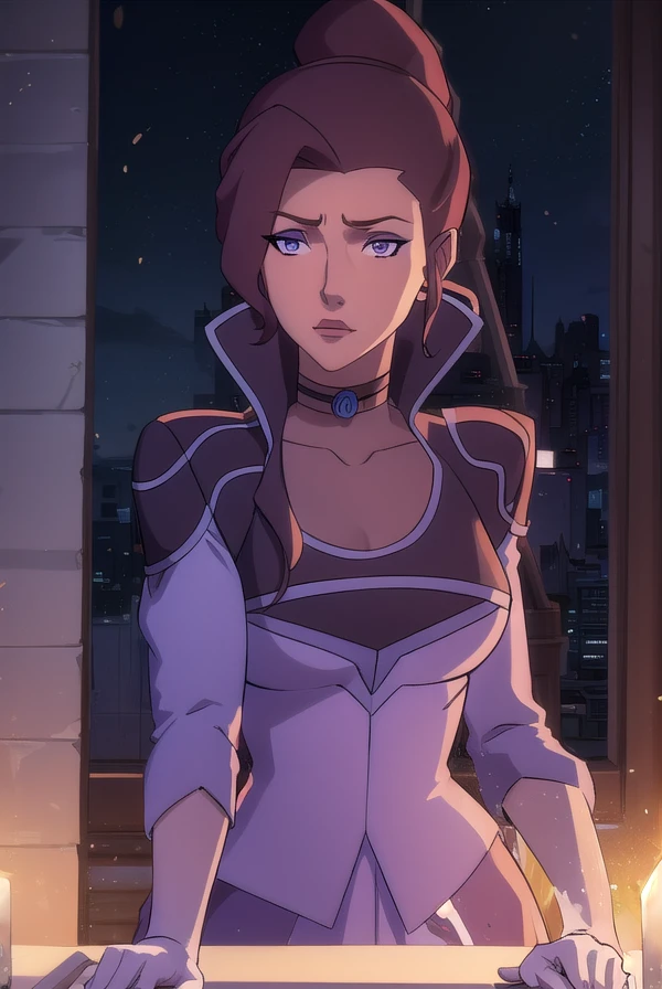 delilahbriarwood, <lora:delilah briarwood-lora-nochekaiser:1>,
delilah briarwood, (purple eyes:1.1), brown hair, hair bun, makeup, single hair bun, lipstick,
BREAK gloves, choker, puffy sleeves, juliet sleeves, high collar, elbow gloves,
BREAK outdoors,
BREAK looking at viewer, (cowboy shot:1.5),
BREAK <lyco:GoodHands-beta2:1>, (masterpiece:1.2), best quality, high resolution, unity 8k wallpaper, (illustration:0.8), (beautiful detailed eyes:1.6), extremely detailed face, perfect lighting, extremely detailed CG, (perfect hands, perfect anatomy),