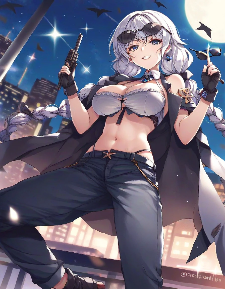 <lora:avrora_XL_pony_v1:1>1girl, avrora \(azur lane\),mafia,city, night,, score_9, score_8_up, score_7_up, BREAK source_anime, rating_explicit, best quality, masterpiece, uncensored,<lora:sdxl2-flat2-512b:-0.5> michiking, misakura nankotsu, tomose shunsaku, atdan, onigirikun,shiokonbu,halcon, hellandheaven