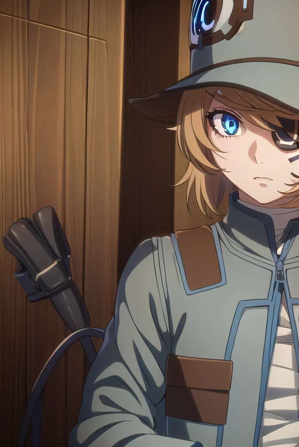 akudamahacker, <lora:akudama hacker s1-lora-nochekaiser:1>,
hacker, blue eyes, brown hair, male focus, (eyepatch:1.5),
BREAK shirt, hat, jacket, pants, brown pants, green jacket,
BREAK outdoors, city,
BREAK looking at viewer, (cowboy shot:1.5),
BREAK <lyco:GoodHands-beta2:1>, (masterpiece:1.2), best quality, high resolution, unity 8k wallpaper, (illustration:0.8), (beautiful detailed eyes:1.6), extremely detailed face, perfect lighting, extremely detailed CG, (perfect hands, perfect anatomy),