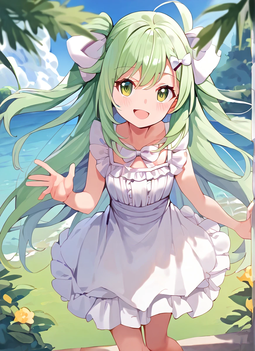 score_9, scro, score_9,score_8_up,score_7_up, BREAK
1girl, <lora:cuiseika_xl_pony-000020:1>  , cuiseika, white hairbow, white dress,