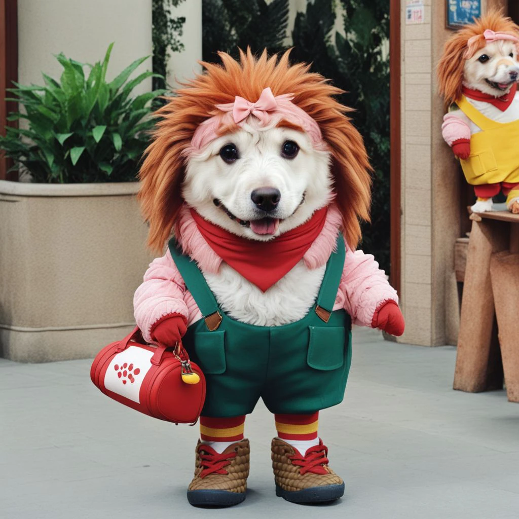 A cute dog with KippiBenKippod   <lora:Kippi_Ben_Kippod_SDXL:1.0>