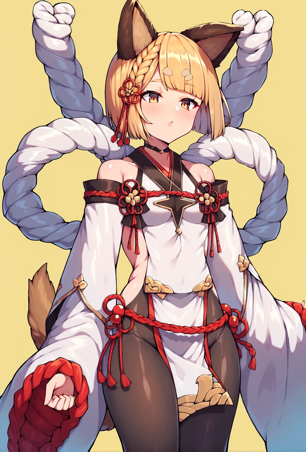 masutepiece, Best Quality, High resolution, B3, 3rdOutfit, 1girl in, Solo,Queen Draco,small ,(Simple background :1.2),Naked,,