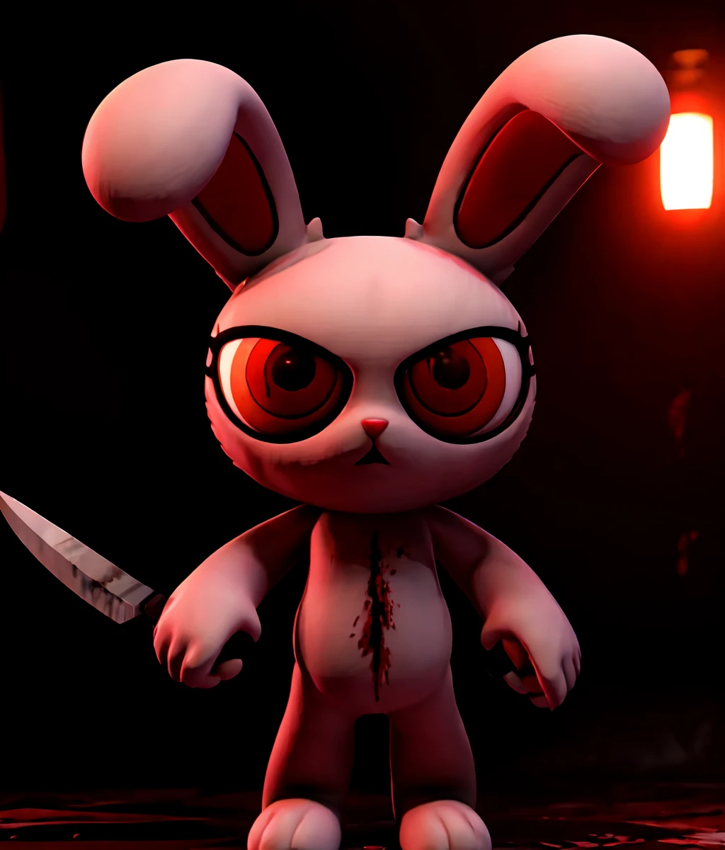 Vanny the bunny from FNAF, White suit, suit ripped from middle revealing human skin, bunny mask, wearing mask, bunny mask covering face, bunny ears, Highest quality, Highest quality, High quality illustrations, masterpiece, Ultra-high resolution, Detailed Background, night, Absurd, Perfect Anatomy, performance, Good lighting, humanoid, NSFW, pussy, tits, spread legs, worm's eye view, low angle view, bottom-up view, presenting pussy, looking at viewer, half-closed eyes, smug smile, smile, spread pussy, bodily fluids, wet pussy, first person view, viewer giving cunnilingus, cunnilingus POV, naked