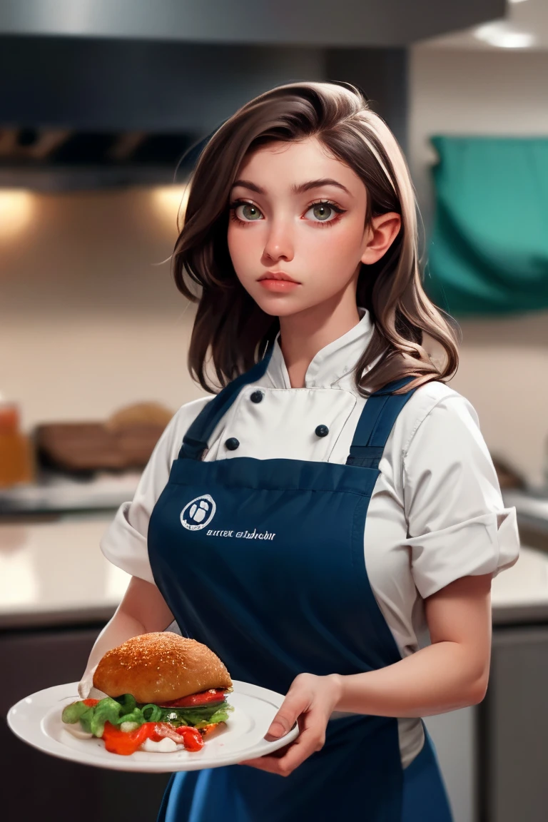 1girl, solo, portrait, chef, kitchen, plate, blurry_background, bokeh, chromatic_aberration, depth_of_field, female focus, photorealistic, soft colors, masterpiece, high quality, (high detailed skin:1.1)
<lora:katelyn_nacon_lora_v02:1> kat99