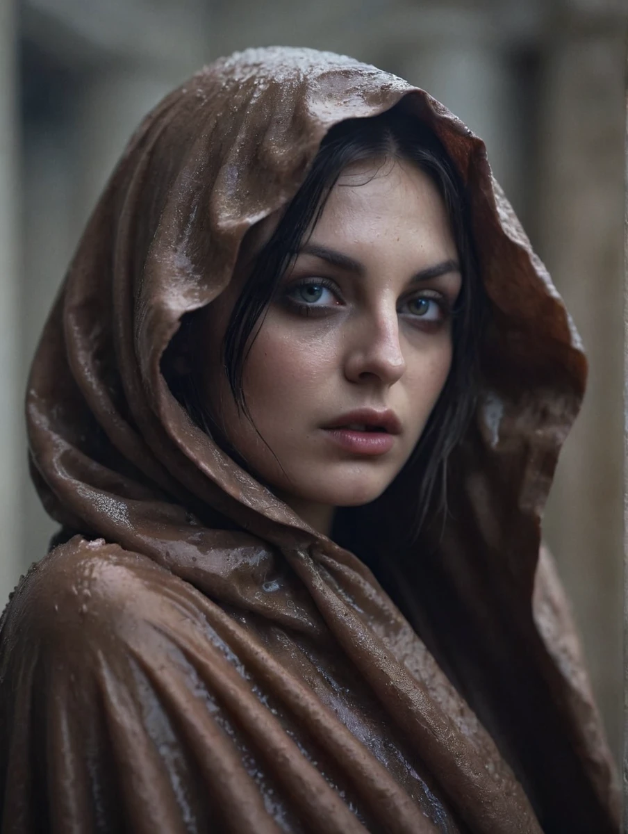 AnastasiaArteyeva,
wrapped in wet fabric, cloak, hood, dramatic pose, armature, statuesque,
in a greek palace, microdetails, detailed eyes, detailed skin texture,
Macabre style, dark, gothic, grim, haunting,
miniature effect, selective focus
<lora:fix_hands:1>
<lora:PhotoDetailXL:1>
<lora:DetailedEyes_V3:1>
<lora:AnastasiaArteyeva_SDXLBase:1>