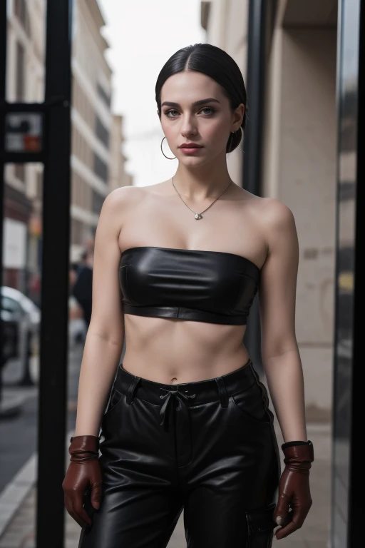 Liked this Checkpoint Contact Stable_yogi on Discord
<lora:Leather_Bandeau_Cargo_Pants_By_Stable_Yogi:1> leather bandeau, leather cargo pants, gloves, hairband