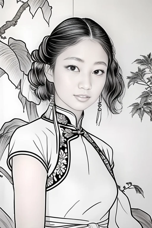 Chinese Drawing - girl v1.0