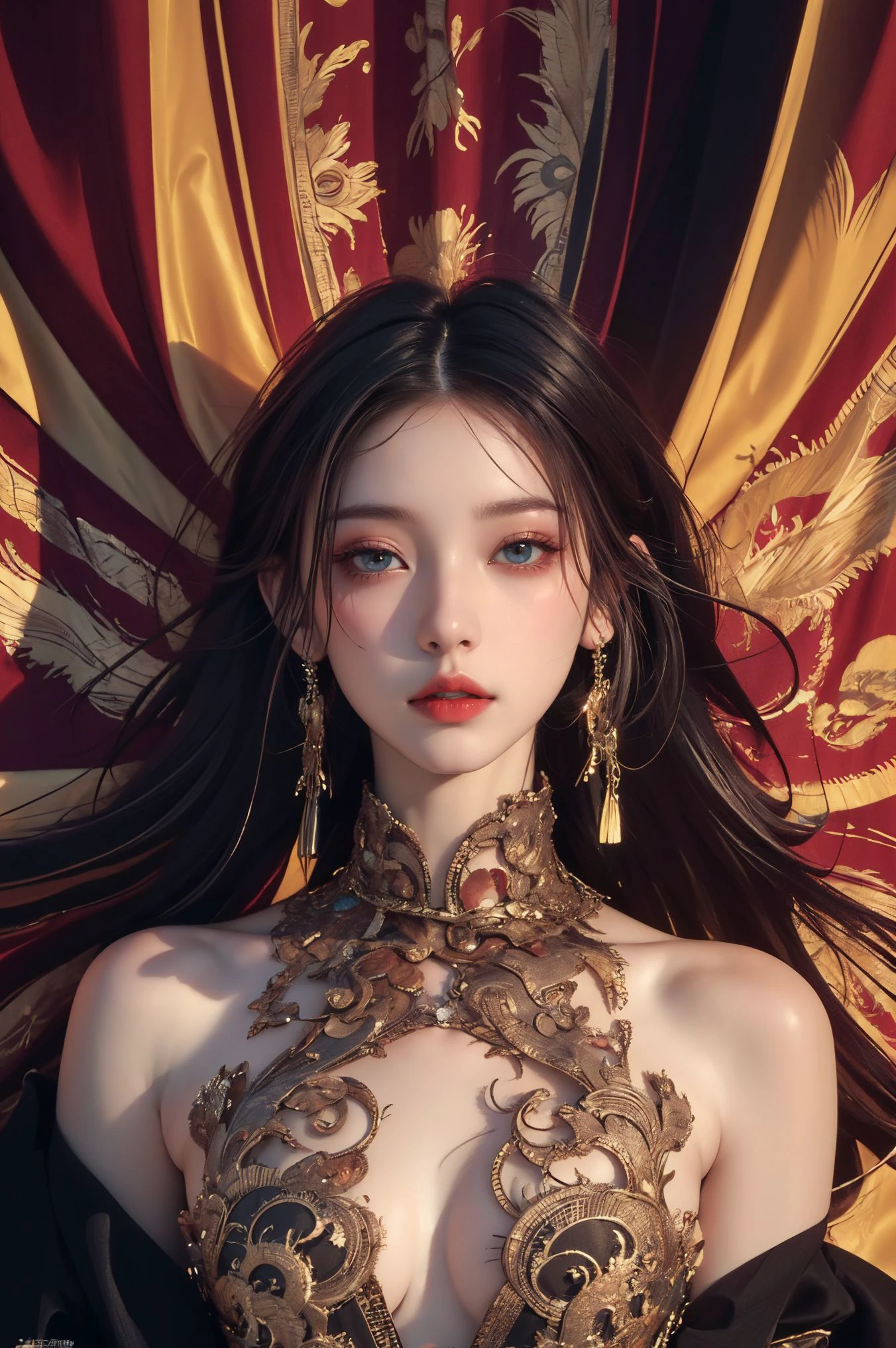 (masterpiece, top quality, best quality, official art, beautiful and aesthetic:1.2),cover art,surrealist art Clockwork "I can see for miles and miles.",dreamlike,mysterious,provocative,symbolic,intricate,detailed,
<lora:~Q?-Q8j! xuer Cold face:0.8>,