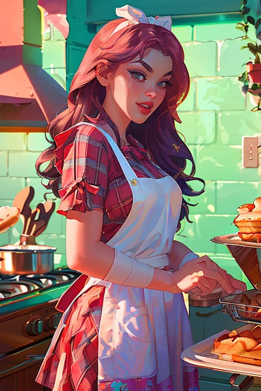 DEN_elly_clutch,
(baking in a bright kitchen wearing an apron, pinny, baking, cooking, chef, apron:1.1),
detailed, skin pores, textured, high resolution, immaculate, 8k, raw, photorealistic, real, f1.4, bokeh, slr, <lora:detail_slider_v4:1> <lora:epi_noiseoffset2:1> <lora:ClothingAdjuster3:-1.4>