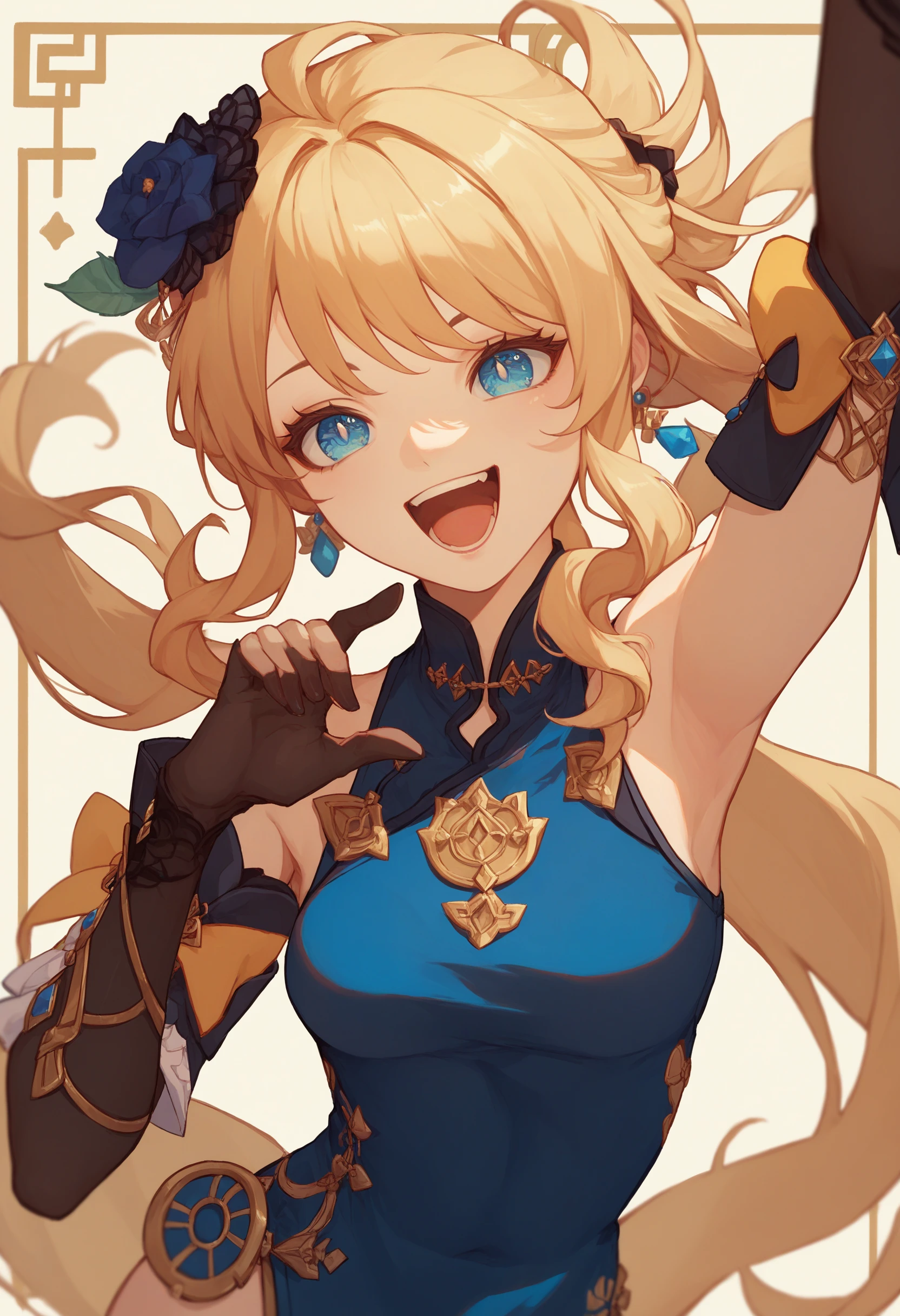 score_9, score_8_up, score_7_up, source_anime <lora:wrenchnavia-000009:0.9>,ginavia,female, half updo, happy, china dress,
