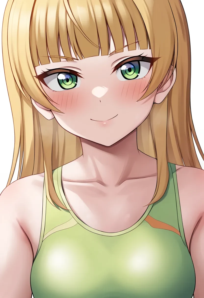 <lora:lovelive_pd6_00005:1> 1girl heanna sumire, love live! superstar!!, sportswear, front body, upper body,