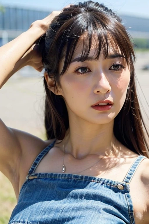 Ulzzang-6500-v1.1, (original photo:1.2), (realistic:1.4), beautiful and detailed girl, very detailed 눈과 얼굴, beautiful and delicate eyes, Nonsense, that'정말 Nonsense.., huge file size, very detailed, high resolution, very detailed, best quality, masterpiece, Chemomi, ((japanese girls' high school )), illustration, very detailed, ticker, integrated, 8K wallpapers, amazing, fine details, masterpiece, best quality, very detailed ticker 유니폼 8k 벽지, my face shines, cinematic lighting, 1 woman, 16 years, ((dynamic pose))), (camel toe), (half), (standing posture), ((white panties))