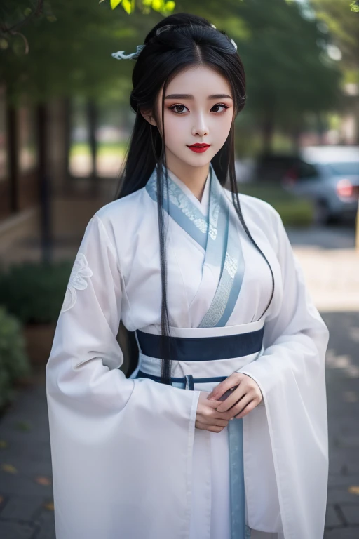 ltra-detailed,highly detailed,best quality,masterpiece,illustration,realistic,photorealistic,
1girl, solo,
xiaobai, hanfu,
looking at viewer,cowboy shot,
<lora:xiaobai_v1_07:0.7>