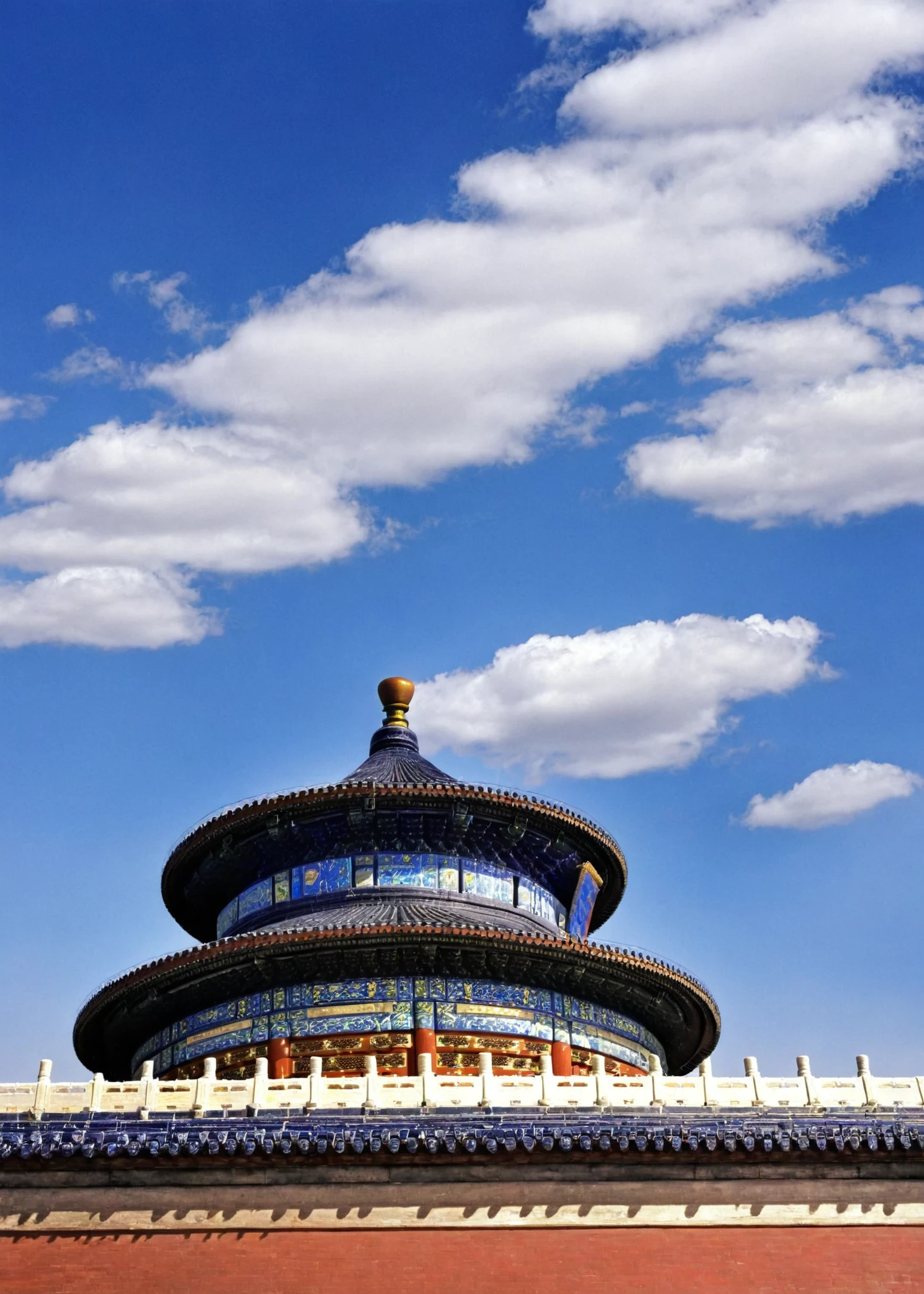 <lora:天å:1>,The Summer Palace, temple of heaven, no humans, sky, blue sky, scenery, architecture, outdoors, day, east asian architecture, building, cloud, masterpiece, best quality,