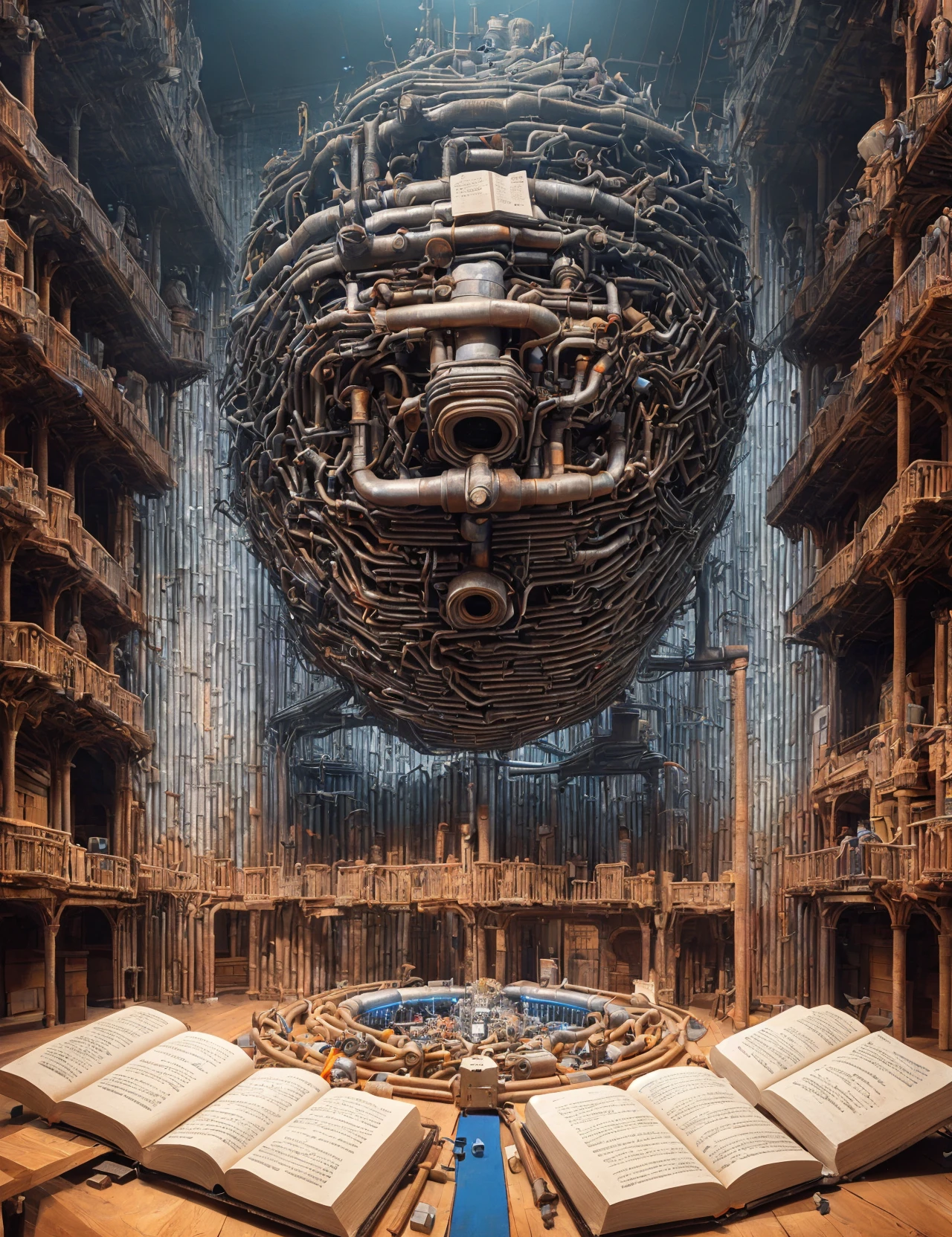 masterpiece, awesome quality, hyper detailed, DonMCr0wB4r ethology,gibbs free energy,neurobiology,Rehabilitation Exercises,Theatre,Product Design,Book of Mormon,quantum chemistry,Respiratory System,byzantine empire
, <lora:DonMCr0wB4r-000006:1>