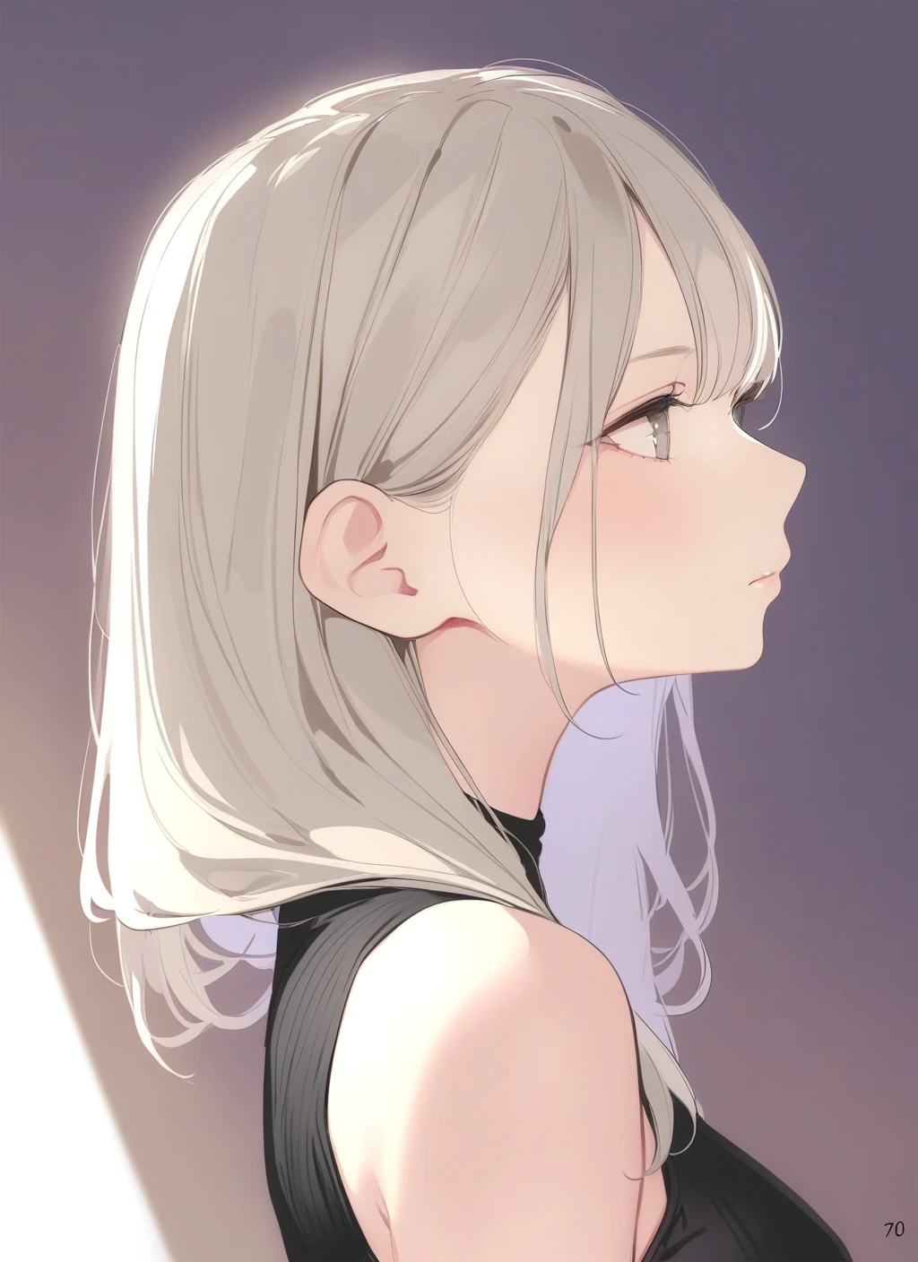 <lora:AmamitsukiStyle2_AnimagineXLV3-000020:0.8:lbw=sdxloutal> amamitsuki, 1girl, looking to the side, upper body,, masterpiece,best quality,