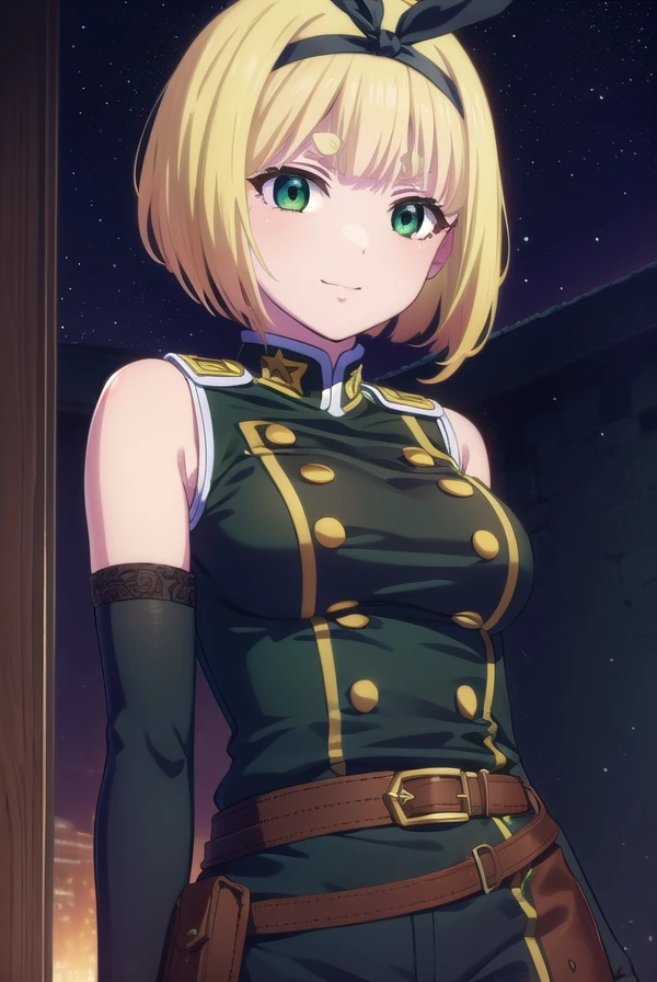 ShushuSuruga,bob cut,black hairband,blonde hair,big breasts,green eyes,<lora:ШÑÑÑ Ð¡ÑÑÑга Ñаб ÑÐ¿ÐµÑ Ð¾ÑÑадÑ(ShushuSuruga,bob cut,black hairband,blonde hair,big breasts,green eyes(military uniform,bare shoulders,elbow gloves,belt,black shorts,knee boots):1>,military uniform,bare shoulders,elbow gloves,belt,black shorts,knee boots <lora:ÐозмÑÑение поднÑÑие Ñбки и ÑÑÑÑики(glaring, angry, dress lift, sundress, panties, from below, lifted by self,_Ð_from behind, ass,):1>,glaring, angry, dress lift, sundress, panties, from below, lifted by self,, (((masterpiece))), (((best quality))), (((illustration))), (((finely detail))), ((extremely detailed cg unity 8k wallpaper, highres)), (beautiful detailed face and eyes and hair:1.1), (an extremely delicate and beautiful girl:1.2), ultra-detailed, ultra high res, high quality, 4K, extreamly delicate and beautiful, full_body, standing, in full growth, hourglass waist