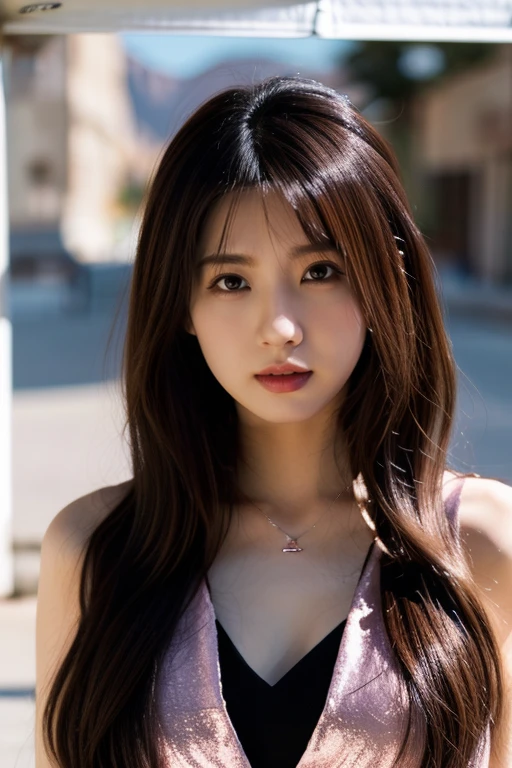 best quality,masterpiece,1girl of a Imaginative Macanese Female Page,Crude long hair hair, d cub breasts, background is Unique The Tablets of Stone,at Sunrise,Cel shaded,anaglyph effect,ultra high res,Extremely Detailed Official Unity 8K Wallpapers,ultra high res,ultra high quality,