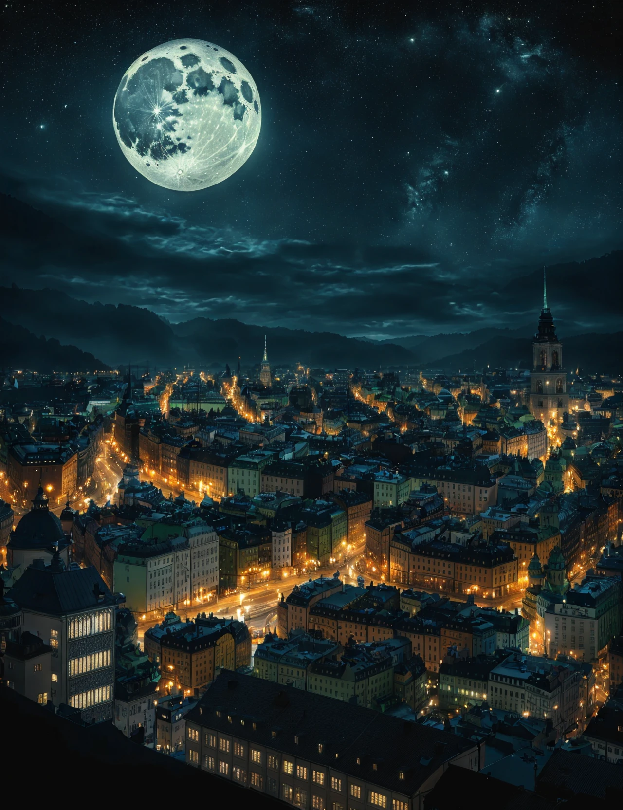 masterpiece, awesome quality, hyper detailed, DonMN1gh7 night, moonlit, psychologist, behavioral economics, stockholm syndrome, long-term potentiation (ltp), adaptive,hopeful,unsettled,  <lora:DonMN1gh7:0.8>