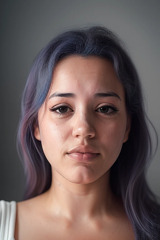 DEN_sofia_gomez,
(headshot:1.2) portrait on a (plain dark grey background:1.2), (headshot:1.2), (face focus:1.1), (soft focus:1.2), low lighting, (out of focus:1.2),
detailed, skin pores, textured, high resolution, immaculate, 8k, raw, photorealistic, real, f1.4, bokeh, slr, <lora:epi_noiseoffset2:1> <lora:ClothingAdjuster3:-1.3>