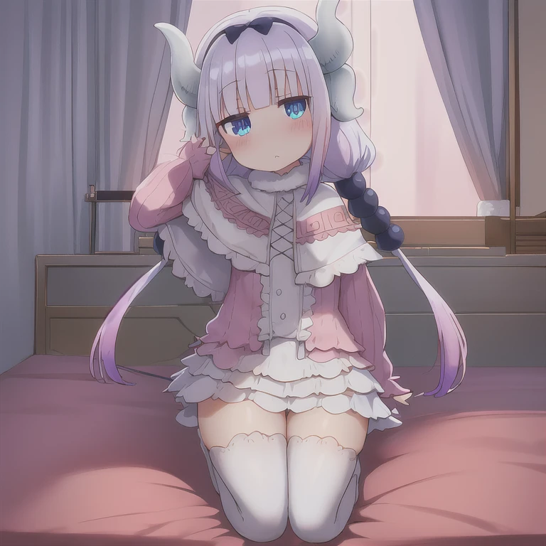 Perfect lighting，（best quality），（masterpiece），（Super detailed），（Six fox tails），Sharp focus，whole body，6 tails, Six tails，Six tails狐, hairy, Six tails, Six tails紫狐, Beast, Shota，juvenile，Purple，Purple Tail，Lilac body，Purple hair，Correct structure，Sexual desire boy，male，blush，slim，demon，Loincloth，Drum，Wronged，femboy，Sexy Boy，Boy，furry，femboy，Feminine boys，Long hair