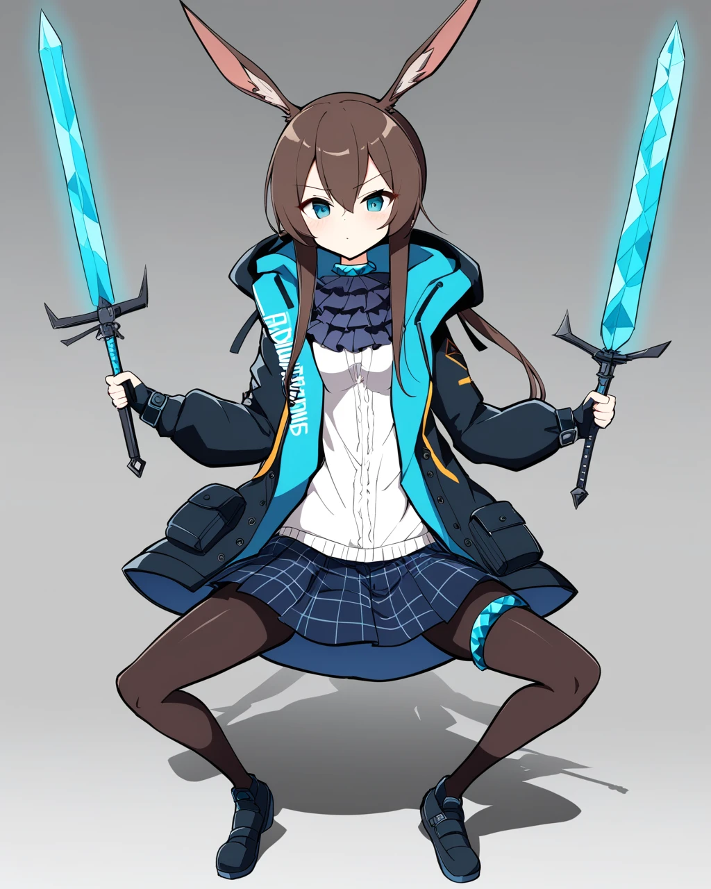 Doyagao Double Sword Meme ( Mel Kishida Pose ) - SDXL | ドヤ顔ダブルソード v1.0