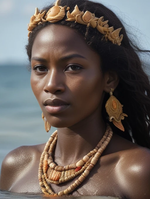 award winning photo of yemanjá, queen of the sea