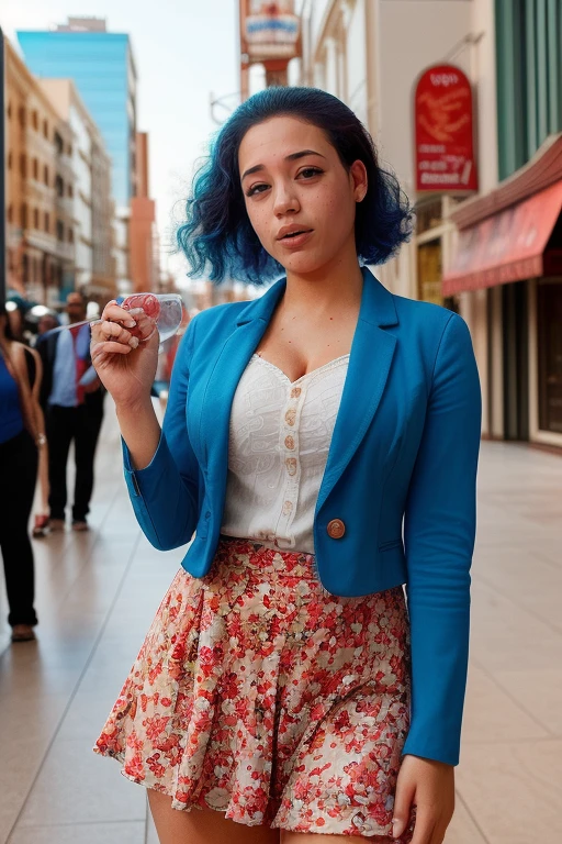 DEN_sofia_gomez,
walking down Hollywood boulevard, a busy street scene, public, bustling, crowds, wearing a skirt and blazer,
detailed, skin pores, textured, high resolution, immaculate, 8k, raw, photorealistic, real, f1.4, bokeh, slr, <lora:epi_noiseoffset2:1> <lora:ClothingAdjuster3:-1.3>