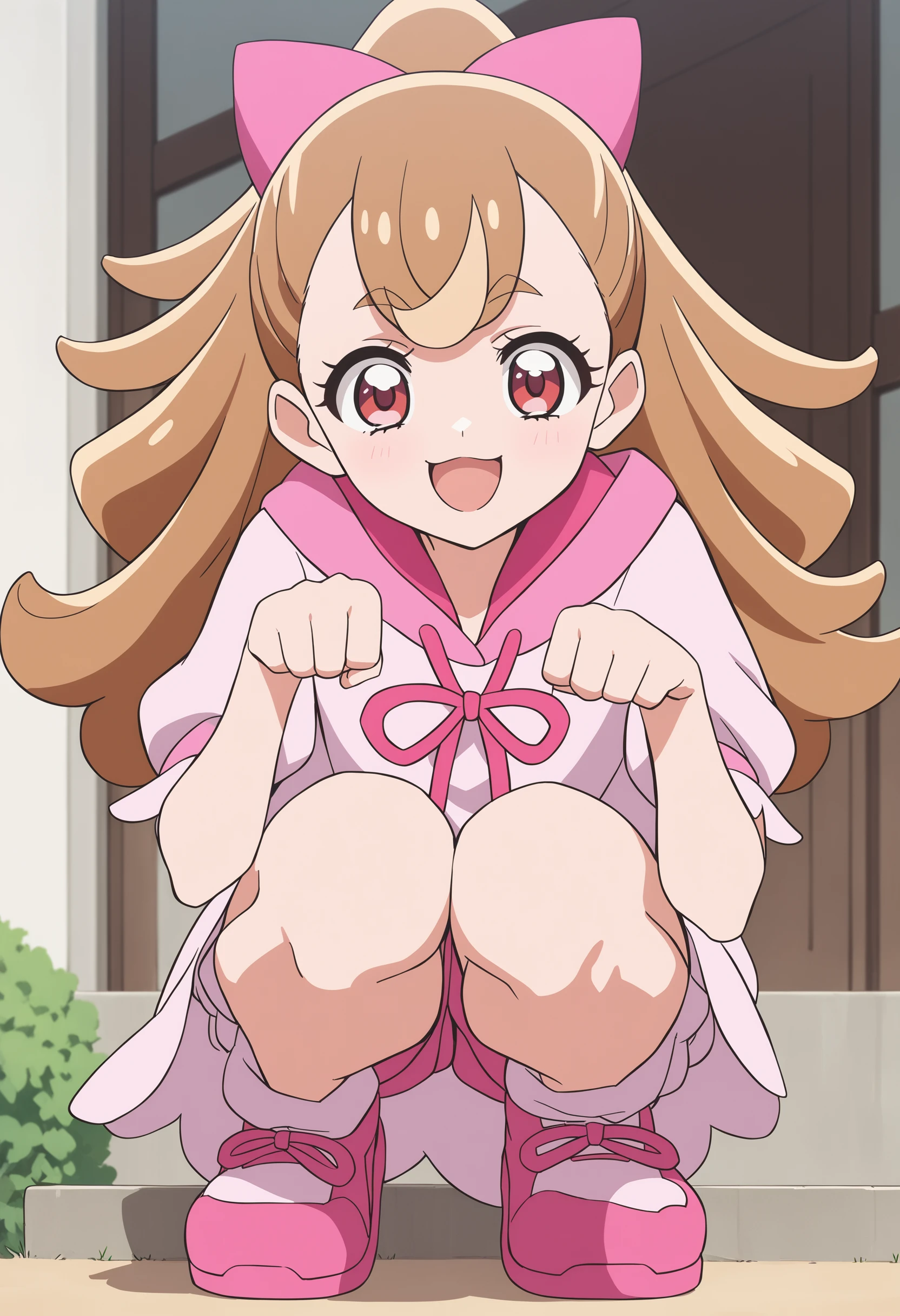 masterpiece, highest quality, Soft lighting, Confused, Looking at the audience, alone, smile,
Calming_Yui 和実ゆい デリシャスパーティ♡プリキュア, Leather gloves, Knee socks, White boots, Big Breasts, whole body,,(Browsing Caution),(((nude))),(Take off),(Spread your legs,She spreads her organs to show her uterus),((Raise your arms above your head)).,(((Male Perspective, Normal position, behind, vaginal Sex, Sex))),((Thick big cock))、Cowgirl,, Cowgirl, masterpiece, High Resolution, Super detailed, 1 Naked Old Man, (vagina, Sex: 1.5), (Sex Position), (orgasm: 1.5), (Sexy body), (Big Breasts: 1.2), (Nipples are visible: 1.4), (saliva: 1.4), Sweat, (Steam coming out of the mouth: 1.2), (Pussy juice: 1.3), ((Creampie:1.5))),, White Beret,(Tiny Cheerleader Uniform),
