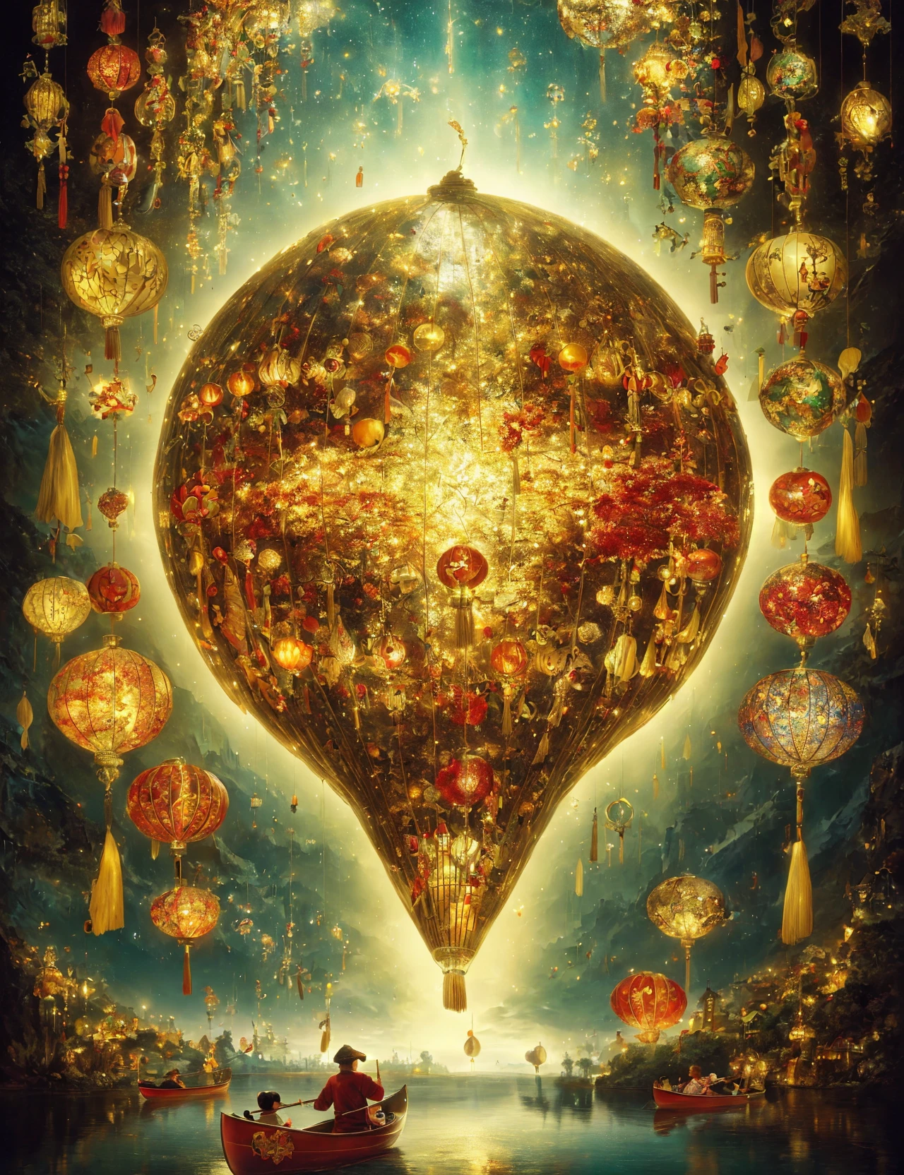 masterpiece, awesome quality, hyper detailed, DonM1un4rN3wy34r, lipids,morphology,renaissance,Canoeing,mathematical physics,terrestrial ecology
, <lora:DonM1un4rN3wy34r-000004:0.8>
