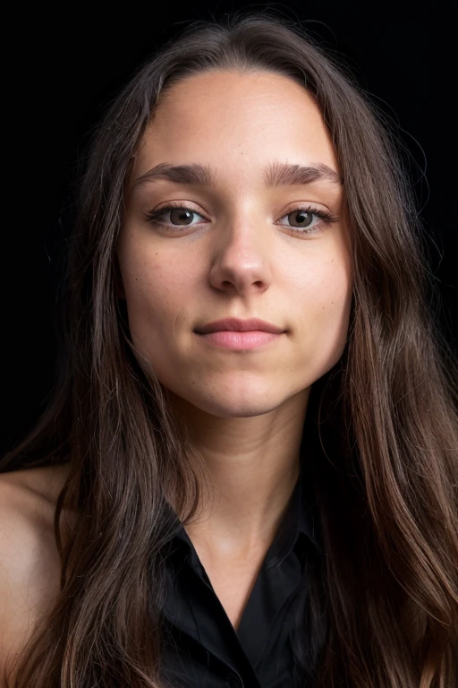 DEN_erisverba_SG,
(headshot:1.2) portrait on a (plain black background:1.2), (headshot:1.2), (face focus:1.1), (facing the camera:1.2), Head in the centre, (eye contact:1.3), (intense stare:1.1), mouth open, (facing straightforward:1.2), (forward facing:1.1), Head, face, Head focus, Head tilted down, looking slightly up at the camera,
bokeh, f1.4, 40mm, photorealistic, raw, 8k, textured skin, skin pores, intricate details  <lora:epi_noiseoffset2:1>, epiCRealism