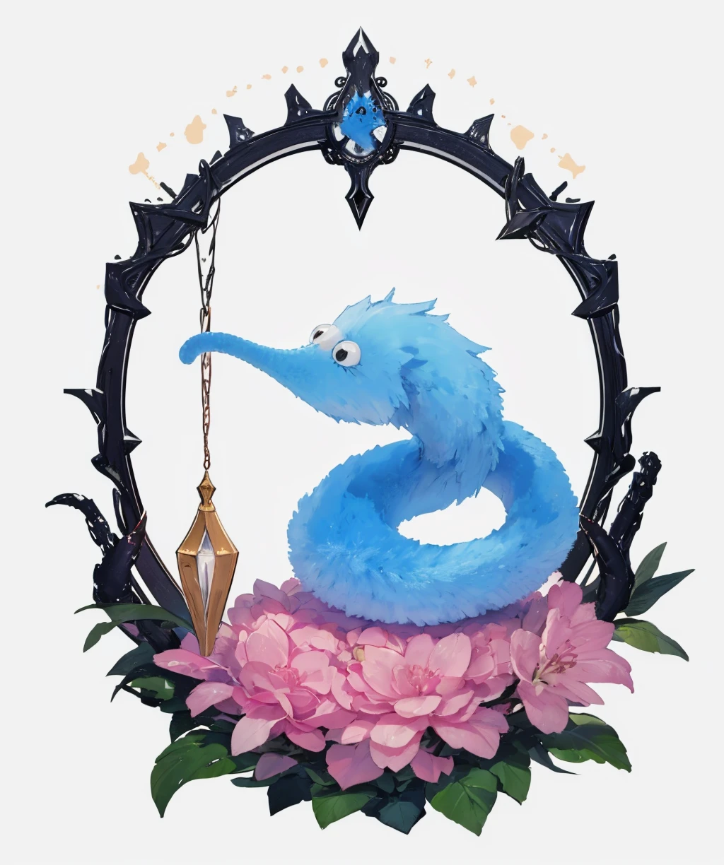 worm_god,looking at viewer,simple background,white background,closed mouth,full body,<lora:worms-10:1>,