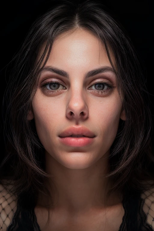 DEN_alex_pearl,
(headshot:1.1) portrait on a plain black background, (headshot:1.2), face focus, intricate (beautiful eyes:1.2), (wide open eyes:1.1), Big eyes, clean photo, circle lighting, high contrast,
bokeh, f1.4, 40mm, photorealistic, raw, 8k, textured skin, skin pores, intricate details <lora:epi_noiseoffset2:1>, epiCRealism <lora:ClothingAdjuster3:-1.2>