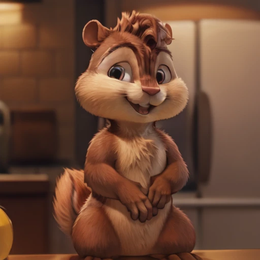 <lora:AlvinCGI:1>, alvincgi, male, furry, chipmunk, rodent