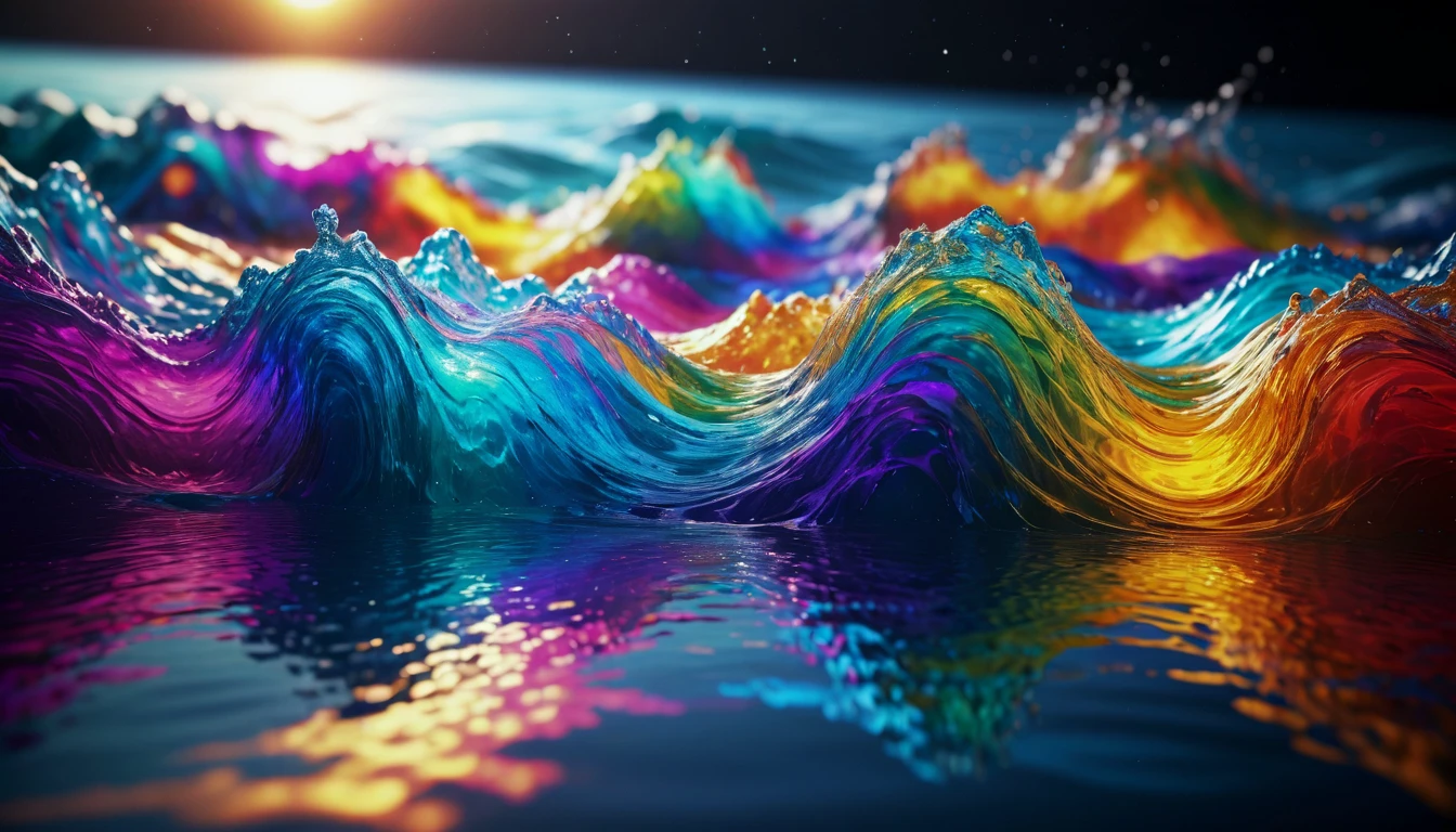 a multi-coloured coalescence in a special light and brightly cloudy spirit, undulating and hyper-detailed and realistic ripples of hyper-detailed and defined energy, 16k, unreal engine, sharp <lora:SDXLFaeTastic2400:0.3>,