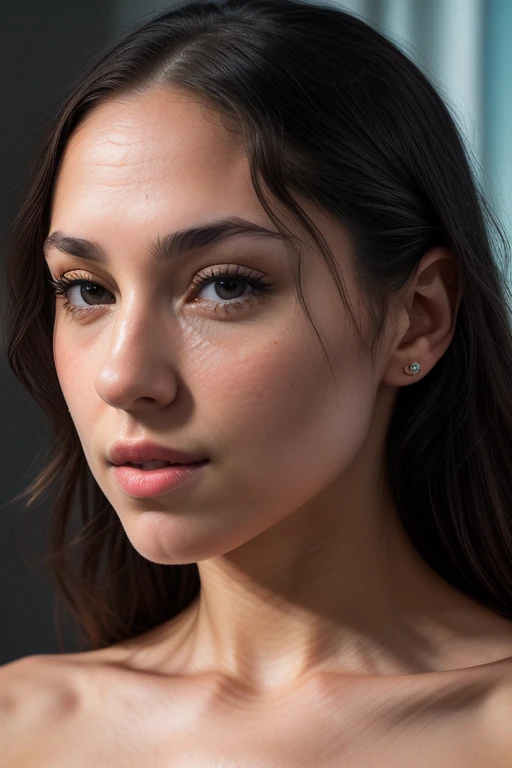 Merger_maya_blackverba,
(headshot:1.2) portrait on a (plain dark background:1.2), (headshot:1.2), (face focus:1.1), intricate (beautiful eyes:1.2), (wide open eyes:1.1), Big eyes, clean photo, lighting from behind, (Red lighting from the left:1.3), (Blue lighting from the right:1.3)
bokeh, f1.4, 40mm, photorealistic, raw, 8k, textured skin, skin pores, intricate details <lora:epi_noiseoffset2:1>, epiCRealism