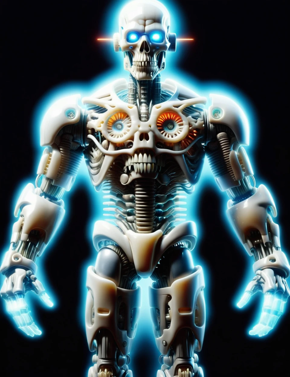 a HDR photograph of a badass masculine man, skeleton made of steel , pumps and gauges, looks like the pieces of a clock, intricate cyberpunk robot, highly detailed, soft bokeh, art by mooncryptowow and popular science <lora:wowifierV3:0.8>
