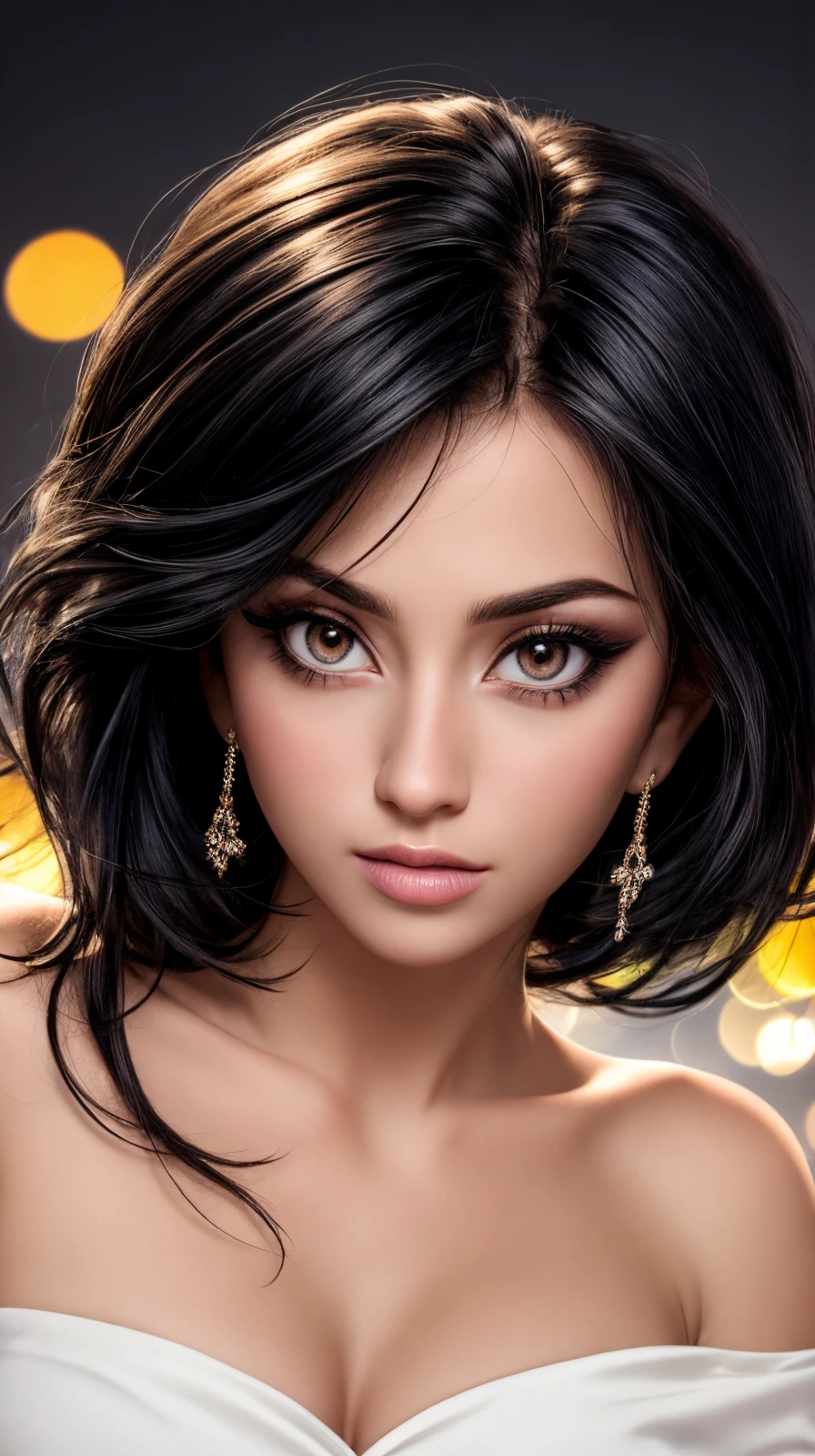 <lora:Sexy-Romanian:1> black hair, straight hair, brown eyes, full lips, high quality photography, hdr, smooth, sharp focus, high resolution, bokeh, deep of field, <lora:add_detail:1>