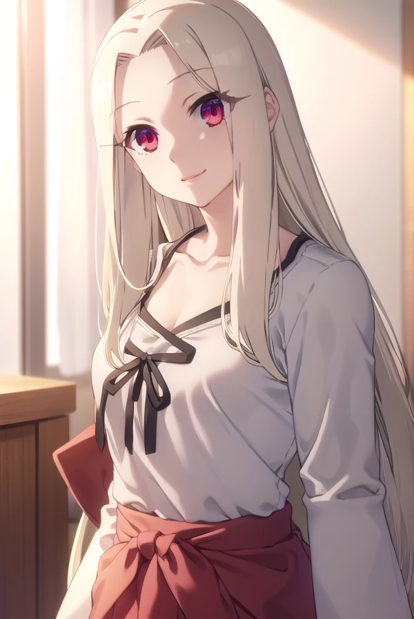 irisvielvoneinzbern, <lora:irisviel von einzbern prisma s2-lora-nochekaiser:1>,
irisviel von einzbern, long hair, blonde hair, (red eyes:1.3), white hair, (parted bangs:1.5), smile,
BREAK dress, white dress, collarbone,
BREAK indoors,
BREAK looking at viewer, (cowboy shot:1.5), dynamic pose,
BREAK <lyco:GoodHands-beta2:1>, (masterpiece:1.2), best quality, high resolution, unity 8k wallpaper, (illustration:0.8), (beautiful detailed eyes:1.6), extremely detailed face, perfect lighting, extremely detailed CG, (perfect hands, perfect anatomy),