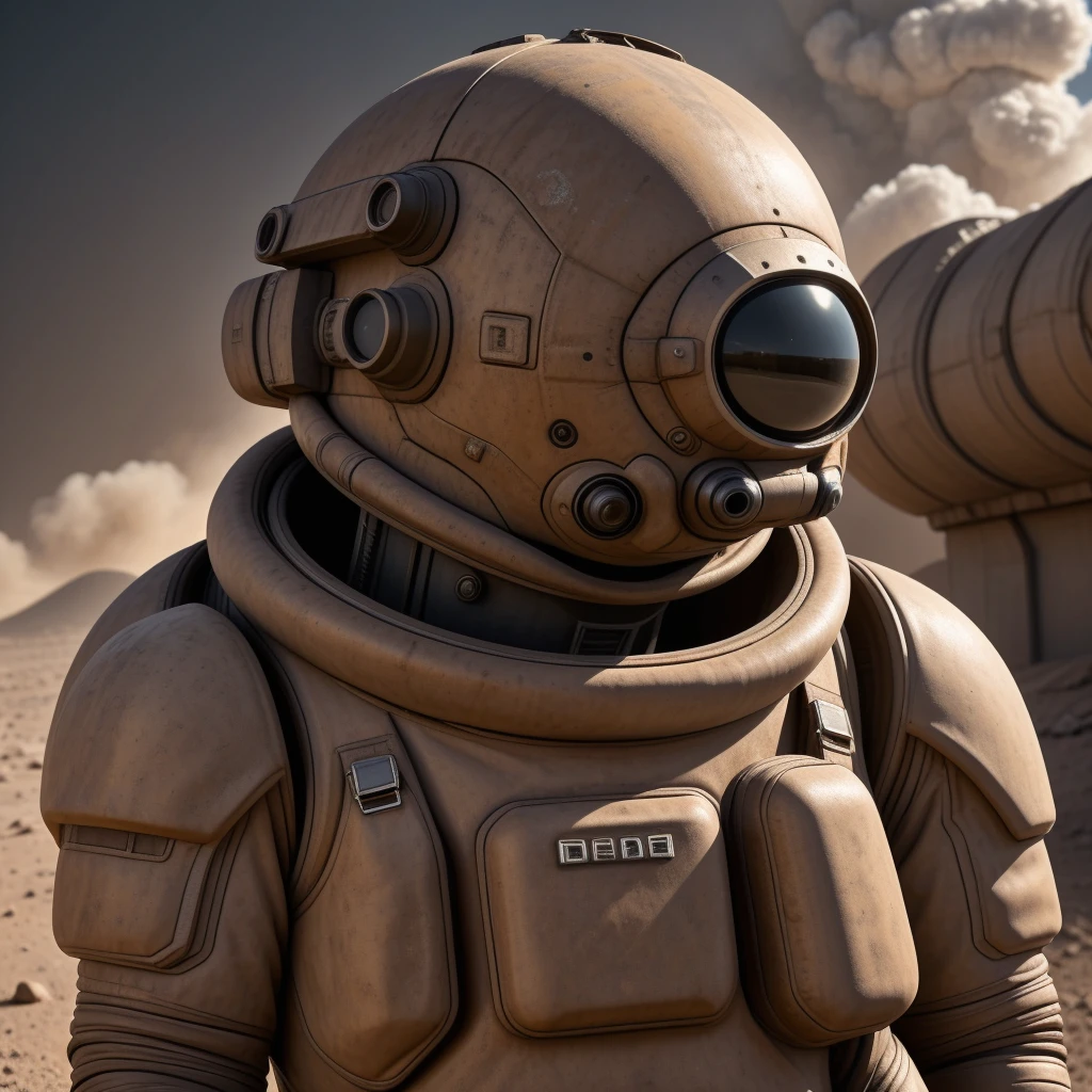character photo portrait, Close-Up, Intimacy, Detailed Facial Expressions, raw desert mars rimlight, dramatic clouds, dust 1man (portrait:1.2) spacesuit uniform, upper body ,
(spaceship) , military thrusters, mecha. plasma engines, exhaust fumes,
<lora:UFOMaker_SD:0.75>