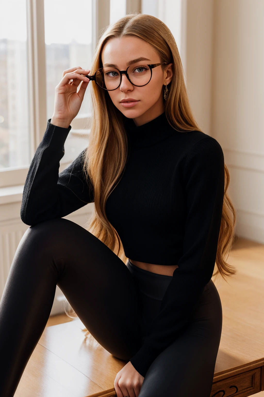 (CINEMATIC SHOT:1.4)(Packed College Study Hall:1.4) TrualityCampus_Kandee (skinny, slim, long legs, abs:1.4)(Black Leggings and a Sweater:1.4)((Photo Focus, DOF, Aperture, insanely detailed and intricate, character, hypermaximalist, elegant, ornate, beautiful, exotic, revealing, appealing, attractive, amative, hyper realistic, super detailed, (lens flare:1.1) heresy flares)) (Wearing glasses:1.4) (studying:1.4) <lora:people_count_slider_v1:4>