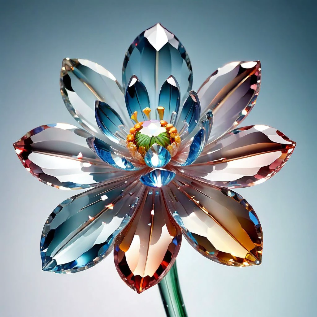 cs-cr1stal-v2 analog realistic Impressionism colour photo of a flower, very detailed, award-winning