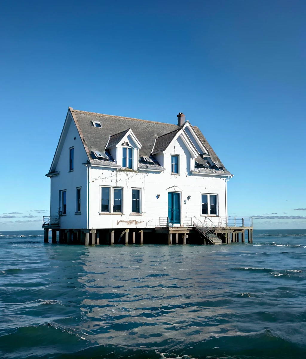 (ocean),(seawater),(afloat),on the ocean,house,ruins,blue sky,backrooms,<lora:Map_backrooms_v1.0:0.8>,